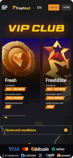 Freshbet original app