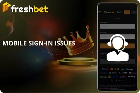 Mobile sign-in issues Freshbet casino login troubleshooting