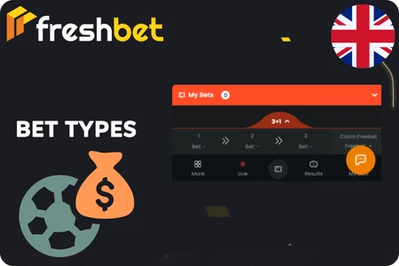 Freshbet markets and bet types