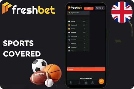Freshbet sports covered 