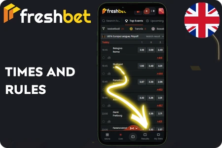 Freshbet times ana rules